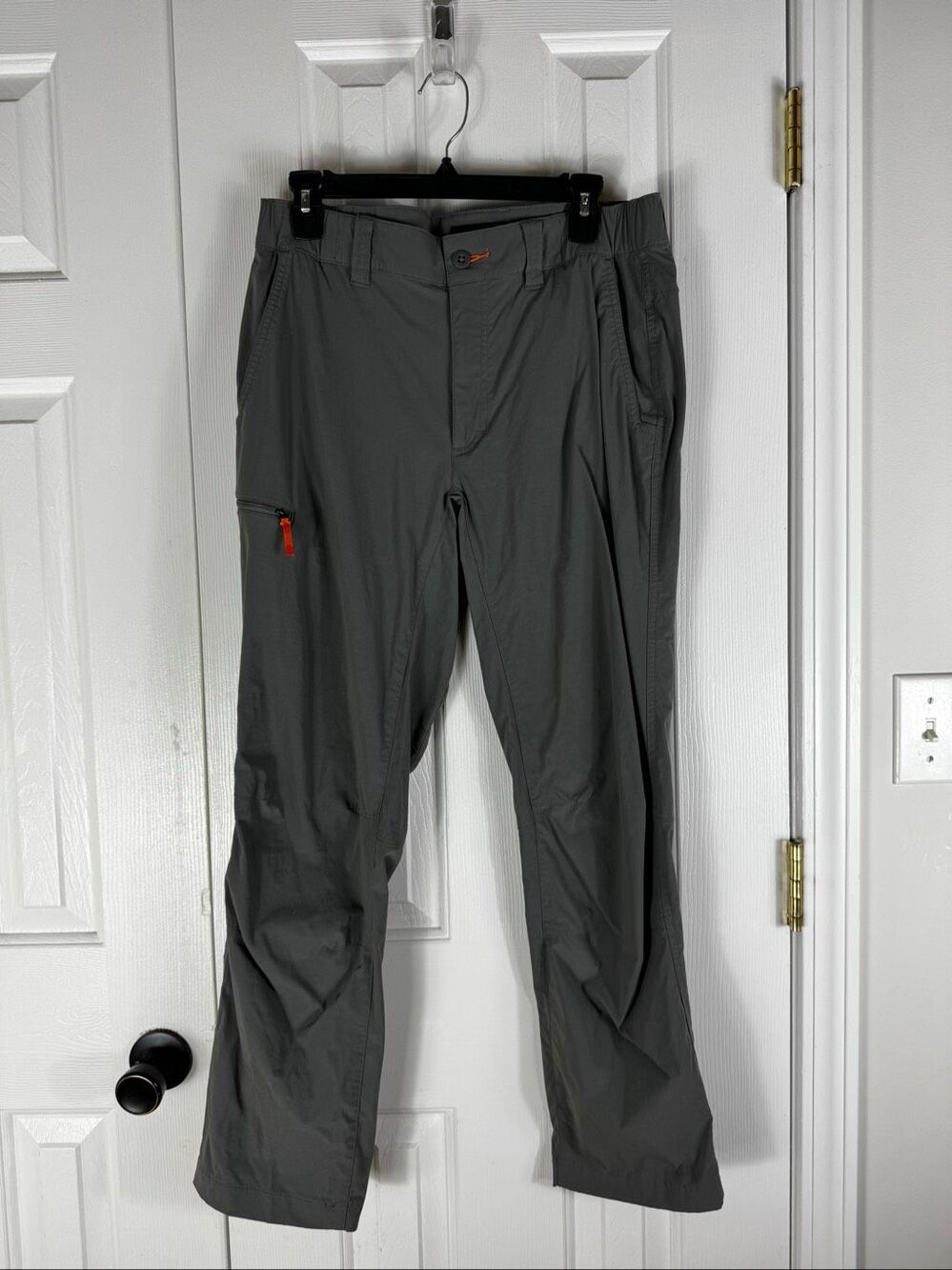 Orvis Mens Grey Hiking Outdoor Trekking Pants Size 30